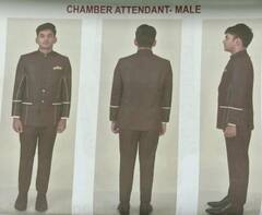 Special Session: માર્શલના માથા પર પાઘડી, સિક્યોરિટી ગાર્ડ અને ડ્રાઇવરનો લૂક એકદમ ખાસ, નવા સંસદના ડ્રેસ કોડની તસવીરો વાયરલ