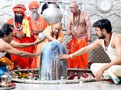 Mahakaleshwar Temple: महाकाल के दरबार में पहुंचे सीएम योगी आदित्यनाथ, विधि विधान से की पूजा, देखें तस्वीरें