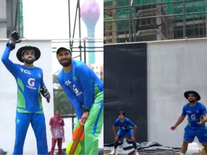 Pakistan team is practicing fielding vigorously before match against Sri Lanka Asia Cup 2023 PAK vs SL: श्रीलंका के खिलाफ मैच से पहले फील्डिंग का जमकर अभ्यास कर रही है बाबर सेना, सामने आया वीडियो