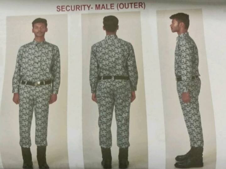 Security personnel on the outer side will have their unifrom in a darker shade as compared to those in the inner area. Image Source: ANI