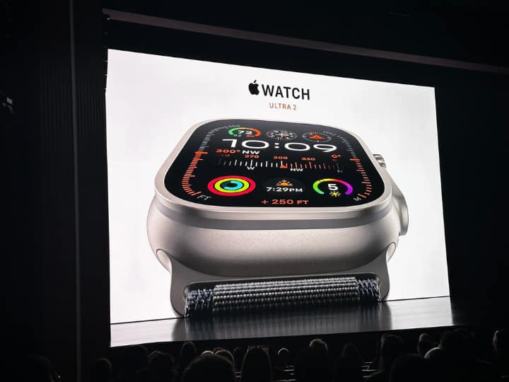 Apple Event 2023 Apple Watch Ultra 2 Specifications Features Price All Details You Need To Know Apple Watch Ultra 2: मॉडुलर अल्ट्रा वॉच फेस के साथ लॉन्च हुई नई स्मार्टवॉच, इतनी है कीमत