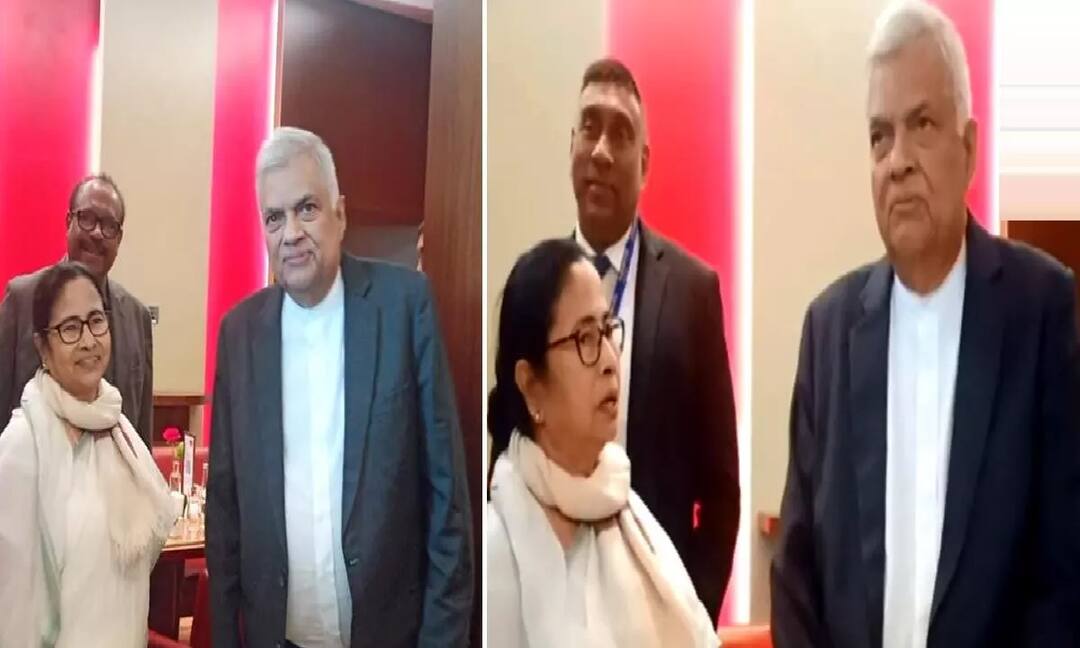 இலங்கை அதிபர் கேட்ட கேள்வி.. வாய்விட்டு சிரித்த மம்தா.. விமான நிலையத்தில் கலகல..! Sri Lanka President Asked Mamata Banerjee If She Would Lead INDIA Her Reply is here இலங்கை அதிபர் கேட்ட கேள்வி.. வாய்விட்டு சிரித்த மம்தா.. விமான நிலையத்தில் கலகல..!