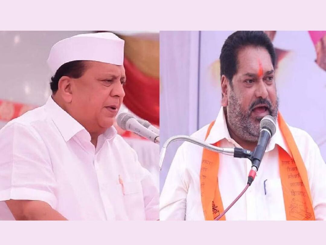 Kolhapur : कोल्हापुरात हसन मुश्रीफांनी खासदार संजय मंडलिकांचे काम अडवले; जिल्हाधिकारी कार्यालयाच्या प्रांगणातच जोरदार शाब्दिक चकमक Hasan Mushrif blocked MP Sanjay Mandlik work Shinde and Ajit Pawar group has a big rift in kolhapur Kolhapur : कोल्हापुरात हसन मुश्रीफांनी खासदार संजय मंडलिकांचे काम अडवले; जिल्हाधिकारी कार्यालयाच्या प्रांगणातच जोरदार शाब्दिक चकमक