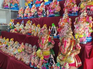Vinayagar Chaturthi 2023: சேலத்தில் தொடங்கியது 'கணபதி தரிசனம் திருவிழா'..! விதவிதமான விநாயகர் சிலைகள் விற்பனைக்கு தயார்..!
