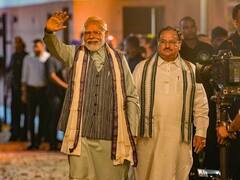 'फूल बरसाए और...', बीजेपी मुख्यालय पहुंचे पीएम मोदी तो यूं हुआ स्वागत