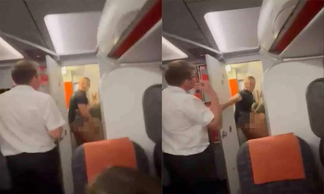 Vital News: Couple caught being intimate in Spain bound flight toilet ફ્લાઇટના ટોયલેટમાં કપલ કરતું હતું આ કામ, ક્રૂ મેમ્બર્સે દરવાજો ખોલ્યો ને પછી તરત જ.......