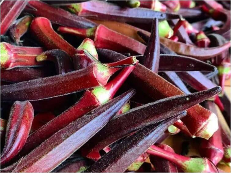 Red Okra: Definitely buy red okra if you see it, it has a lot of nutritional value