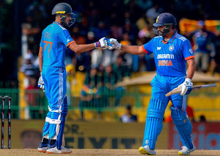 ICC ODI Rankings 2023 Gill Kohli Rohit Kuldeep Siraj Hardik make in top 10 from India know list ICC ODI Rankings 2023: 2019 બાદ ICC વન ડે રેન્કિંગમાં ટોપ-10માં ત્રણ ભારતીય બેટ્સમેન, કુલદીપ યાદવે લગાવી મોટી છલાંગ