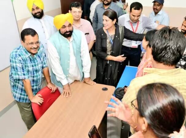 Arvind Kejriwal in Punjab, congrates punjab government to start one nation one education Arvind Kejriwal in Punjab: ਪੰਜਾਬ 'ਚ ਵਨ ਨੇਸ਼ਨ ਵਨ ਐਜੂਕੇਸ਼ਨ ਦੀ ਸ਼ੁਰੂਆਤ! ਅਰਵਿੰਦ ਕੇਜਰੀਵਾਲ ਨੇ ਕਿਹਾ - ਕਿਸੇ ਵੀ ਪਾਰਟੀ ਨੇ ਕਦੇ...