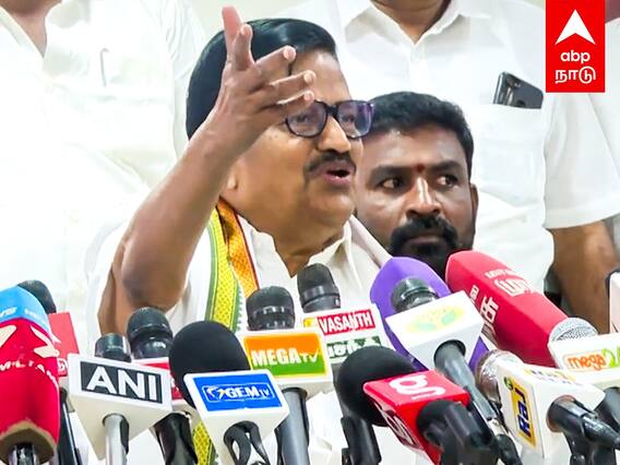 KS Alagiri Pressmeet : ”காவேரி தண்ணீரை தடுப்பது பாஜக தான்” கே.எஸ் அழகிரி பளீச்