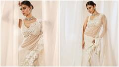 Mouni Roy: ਮੌਨੀ ਰਾਏ ਨੇ ਸਫੈਦ ਸ਼ਿਫੋਨ ਸਾੜੀ ਵਿੱਚ ਸ਼ੇਅਰ ਕੀਤੀਆਂ ਤਸਵੀਰਾਂ, ਪ੍ਰਸ਼ੰਸਕਾਂ ਨੇ ਕਿਹਾ-ਗੋਰਜੀਅਸ