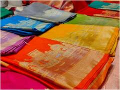 In Pics: बनारसी साड़ियों पर दिखेगी काशी के संस्कृति की झलक, देश दुनिया में तेजी से बढ़ी मांग, देखें तस्वीरें