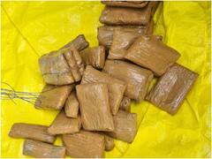 आगरा नार्कोटिक्स ने किया अंतराष्ट्रीय सिंडिकेट से जुड़े रैकेट का भंडाफोड, करोड़ों की चरस के साथ 4 आरोपी गिरफ्तार