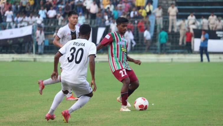 CFL 2023: Mohun Bagan secures super six berth thanks to thrilling draw vs Mohammedan Sporting CFL 2023: মহামেডানের বিরুদ্ধে ড্র করেই কলকাতা ফুটবল লিগে কার্যত সুপার সিক্সে পৌঁছে গেল মোহনবাগান