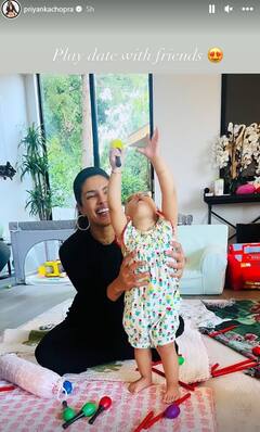 अपने दोस्तों संग खेलती दिखीं Priyanka Chopra की नन्ही परी मालती, तस्वीरों में दिखा मां-बेटी का खूबसूरत बॉन्ड
