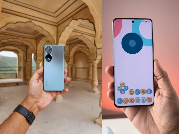 Honor 90 में 6.7 इंच की कर्व्ड एमोलेड डिस्प्ले 120hz के रिफ्रेश रेट साथ, 5000 एमएएच की बैटरी 66 वॉट के फास्ट चार्जिंग के साथ और Qualcomm Snapdragon 7 Gen 1 चिसपेट का सपोर्ट दिया गया है.