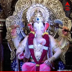Lalbaugcha Raja 2023 : लालबागच्या राजाची पहिली झलक, गणेशोत्सवासाठी लालबागनगरी सज्ज