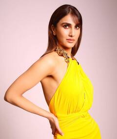 Vaani Kapoor Shines Bright In A Yellow Bodycon Dress - SEE PICS