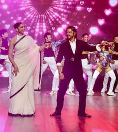 Jawan Press Conference : 'जवान'ची 'धमाल' प्रेस कॉन्फरेन्स; दीपिका अन् शाहरुखचा दमदार परफॉर्मन्स