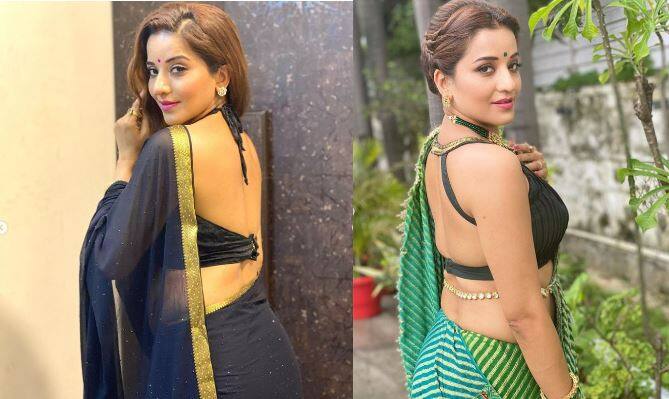 મોનાલિસાના અભિનય અને સુંદરતાના લાખો ચાહકો છે. ભોજપૂરી એક્ટ્રેસ દરેક લૂકમાં ખૂબ જ સુંદર લાગે છે. હાલમાં અભિનેત્રીનો સાડી લૂક વાયરલ થઈ રહ્યો છે.