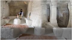 UP Man Builts Underground Home | అండర్ గ్రౌండ్ లో ఇల్లు..షాక్ ఐన ఆనంద్ మహీంద్ర | ABP Desam