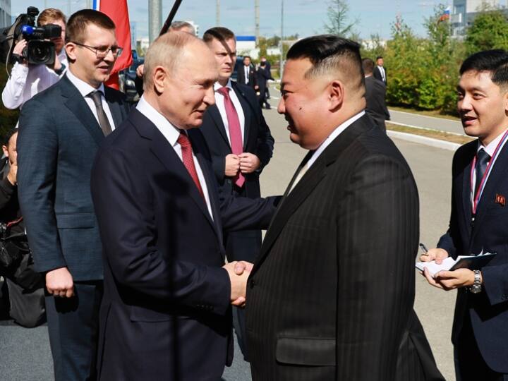 Russia claim No Agreements Signed During Kim Jong Un and Vladimir Putin meeting Putin Kim Jong Meeting: पुतिन और किम की मुलाक़ात में क्या हथियारों के समझौते पर हस्ताक्षर हुआ? खुद रूस ने बताया सच