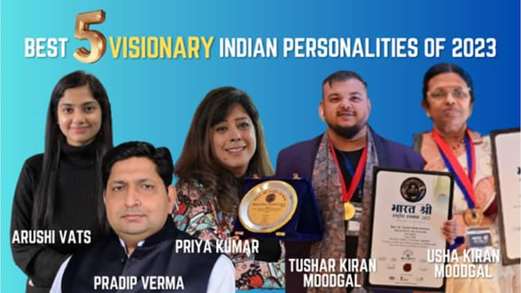 Best Five Visionary Indian Personalities Of 2023