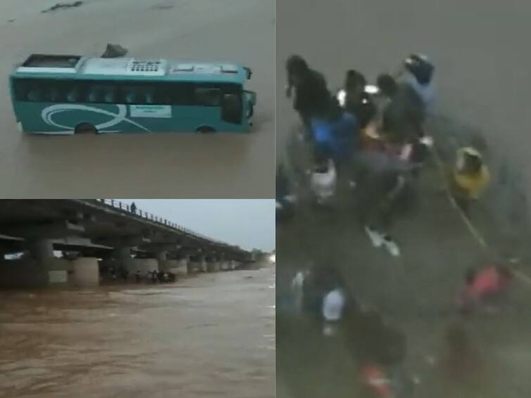 Uttarakhand: 53 Passengers Rescued From Bus Stuck In Fast-Flowing River In Haridwar. WATCH