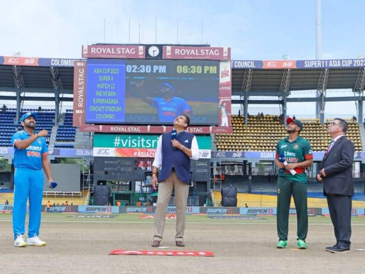 IND vs BAN Asia Cup Super 4 Match India Won Toss And Elected Bowl First Against Bangladesh IND vs BAN Toss: भारत ने जीता टॉस, पहले गेंदबाजी का फैसला, इस युवा खिलाड़ी को मिला डेब्यू का मौका