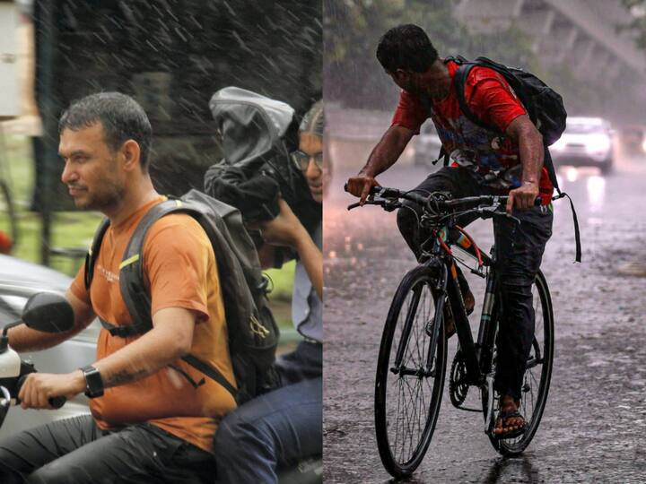 The sudden rain lashed several parts of the national capital along with the NCR region on Friday. Gurugram also witnessed rainfall in the morning. (Photo/PTI)