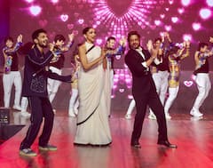 Jawan Press Conference : 'जवान'ची 'धमाल' प्रेस कॉन्फरेन्स; दीपिका अन् शाहरुखचा दमदार परफॉर्मन्स