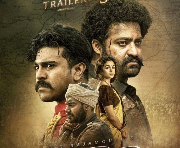 'RRR' 24 मार्च 2022 रोजी रिलीज झाला. या चित्रपटात आलिया भट्ट मुख्य अभिनेत्रीच्या भूमिकेत होती. हा चित्रपट नेटफ्लिक्स आणि हॉटस्टारवर तुम्ही पाहू शकता.