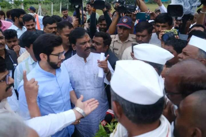 यावेळी त्यांनी मका, कापूस, टोमॅटो, मोसंबी, सोयाबीन उत्पादक शेतकऱ्यांशी संवाद साधत बांधावर जाऊन भेट घेतली.