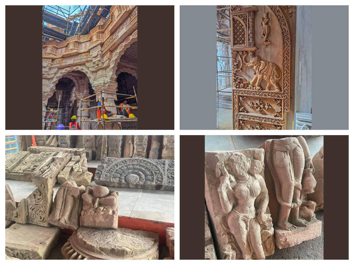 Ayodhya Ram Mandir Inside Photos Shri Ram Janmabhoomi Teerth Kshetra