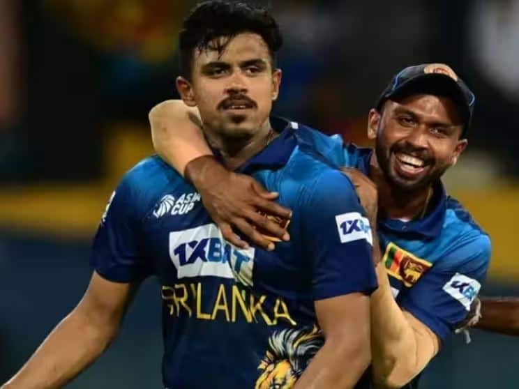 india vs sri lanka spinner maheesh theekshana injury update asia cup 2023 final  Asia Cup 2023 Final: ભારત સામે ફાઈનલ પહેલા શ્રીલંકાને ઝટકો, ઈજાના કારણે બહાર થઈ શકે છે આ ખેલાડી 
