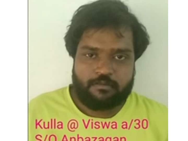 chennai Notorious rowdy Vishwa shot dead in Kanchipuram district's Sriperumbudur encounter Crime: சென்னை புறநகரில் மற்றொரு என்கவுண்டர்..! போலீஸ் தோட்டாவிற்கு ரவுடி குள்ள விஷ்வா பலி..!