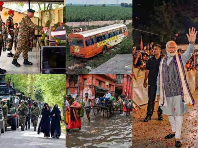 India This Week: गेल्या आठवड्यात देशाभरात अनेक घडामोडी घडल्या आहेत. या आठवडाभरातील घटनांचा फोटोंच्या माध्यमातून आढावा घेऊया.