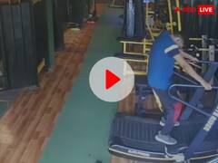 गाजियाबाद में ट्रेडमिल पर दौड़ते-दौड़ते 26 साल के युवक की मौत, CCTV में कैद हुई घटना