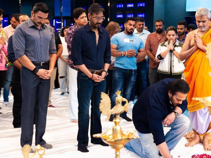 Singham Again की शूटिंग हुई शुरु, रोहित शेट्टी की फिल्म में ये एक्टर निभाएगा विलेन का रोल ajay devgn akshay kumar ranveer singh rohit shetty singham again shooting started Singham Again की शूटिंग हुई शुरु, रोहित शेट्टी की फिल्म में ये एक्टर निभाएगा विलेन का रोल