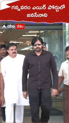 గన్నవరం ఎయిర్ పోర్టులో పవన్ కల్యాణ్