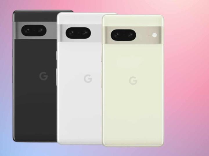 Google Pixel 7 (Price: Rs 54,999)- The device features a 6.3 inch FHD+ OLED display with 90 Hz refresh. It has a 50-megapixel main sensor with OIS and a 12-megapixel ultrawide, both aided by Google's amazing computational photography muscle. The phone also comes with IP68 dust and water resistance. (Source: Google)