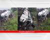 Jalgaon Bus Accident : वळणावर चालकाचा ताबा सुटला, बस रस्त्याच्या कडेला उलटली, दोन प्रवाशांचा मृत्यू; अन्य प्रवाशी किरकोळ जखमी 
