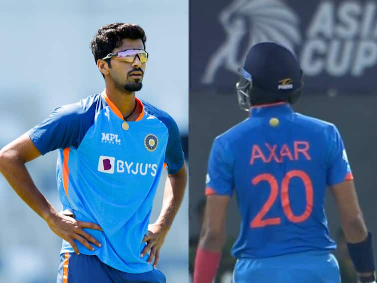 India vs Sri Lanka In Asia Cup Final 2023 Washington Sundar replaces Axar Patel फायनलआधी भारताला मोठा धक्का, अक्षर पटेल दुखापतग्रस्त, सुंदर श्रीलंकेत दाखल