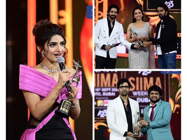 The 11th edition of the SIIMA Awards took place at the Dubai World Trade Centre in Dubai and the ceremony was graced by the presence of several renowned actors. Let's have a look at some of them.