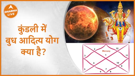 कुंडली में बुध आदित्य योग क्या है? | Dharma Live