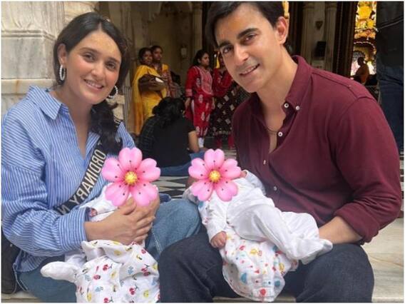 Gautam Rode और Pankhuri Awasthy ने जुड़वा बच्चों को पहली बार इस्कॉन मंदिर में कराए दर्शन, तस्वीर शेयर कर दिखाई झलक Gautam Rode और Pankhuri Awasthy ने जुड़वा बच्चों को पहली बार इस्कॉन मंदिर में कराए दर्शन, तस्वीर शेयर कर दिखाई झलक