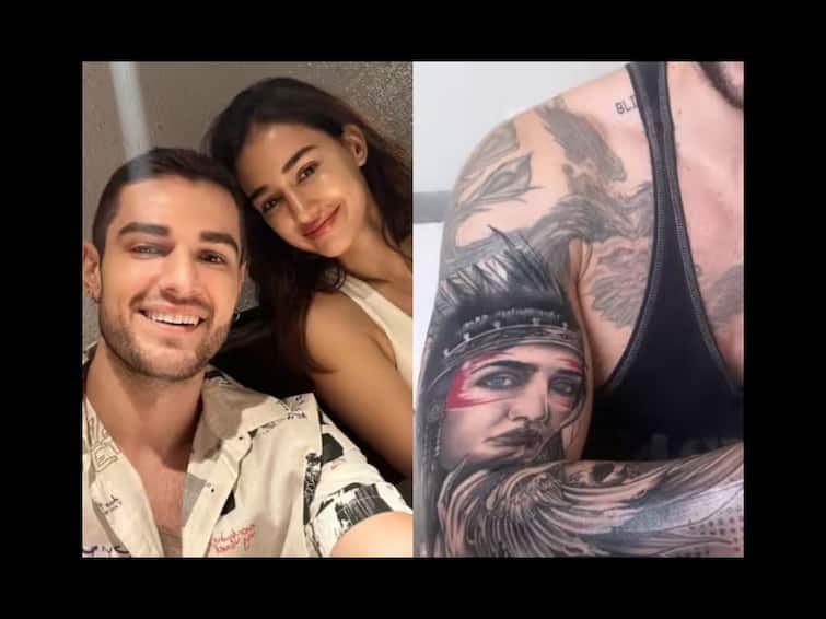 Disha Patani Rumoured Boyfriend Aleksander Alexilic Gets Her Face Inked On His Arm The Actor Reacts know details Entertainment Bollywood Disha Patani : दिशा पटानीच्या प्रेमात वेडा झाला बॉयफ्रेंड; एलिक्सिकने अभिनेत्रीच्या चेहऱ्याचा टॅटू काढला हातावर