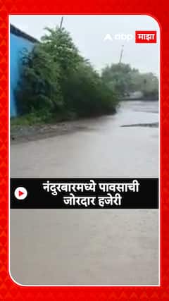 Nandurbar Rain: नंदुरबारमध्ये पावसाची जोरदार हजेरी