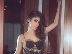 Mouni Roy Slips Into An Embellished Bodycon Dress; Check Out All Pics
