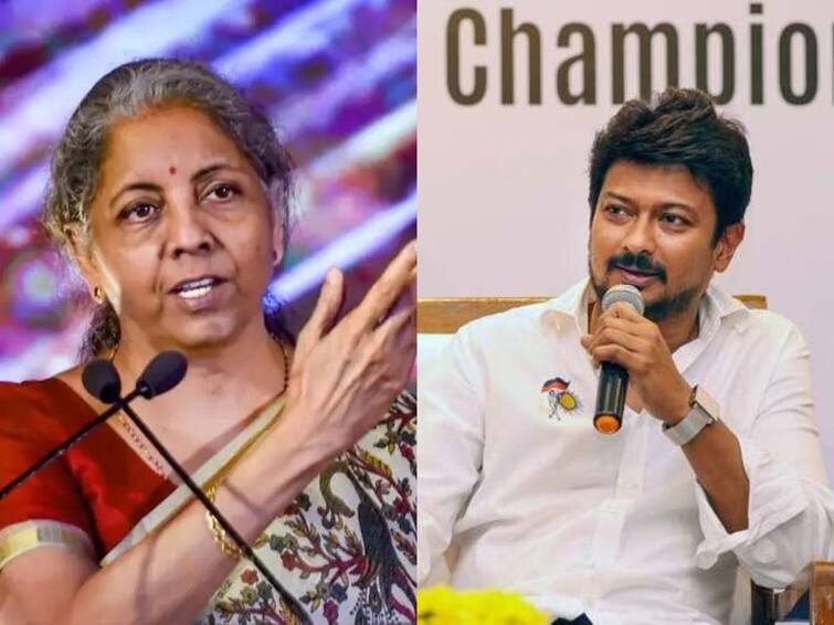 Union Finance Minister Slams Udhayanidhi Stalin, Says 'Dare to speak on other religions?' వేరే మతాల గురించి అలా మాట్లాడే ధైర్యముందా? ఉదయనిధి స్టాలిన్‌ని నిలదీసిన నిర్మలా సీతారామన్